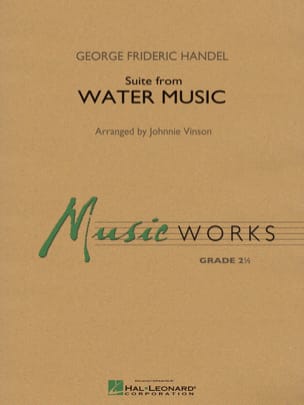 Suite from Water Music HAENDEL Partition ENSEMBLES, BANDS