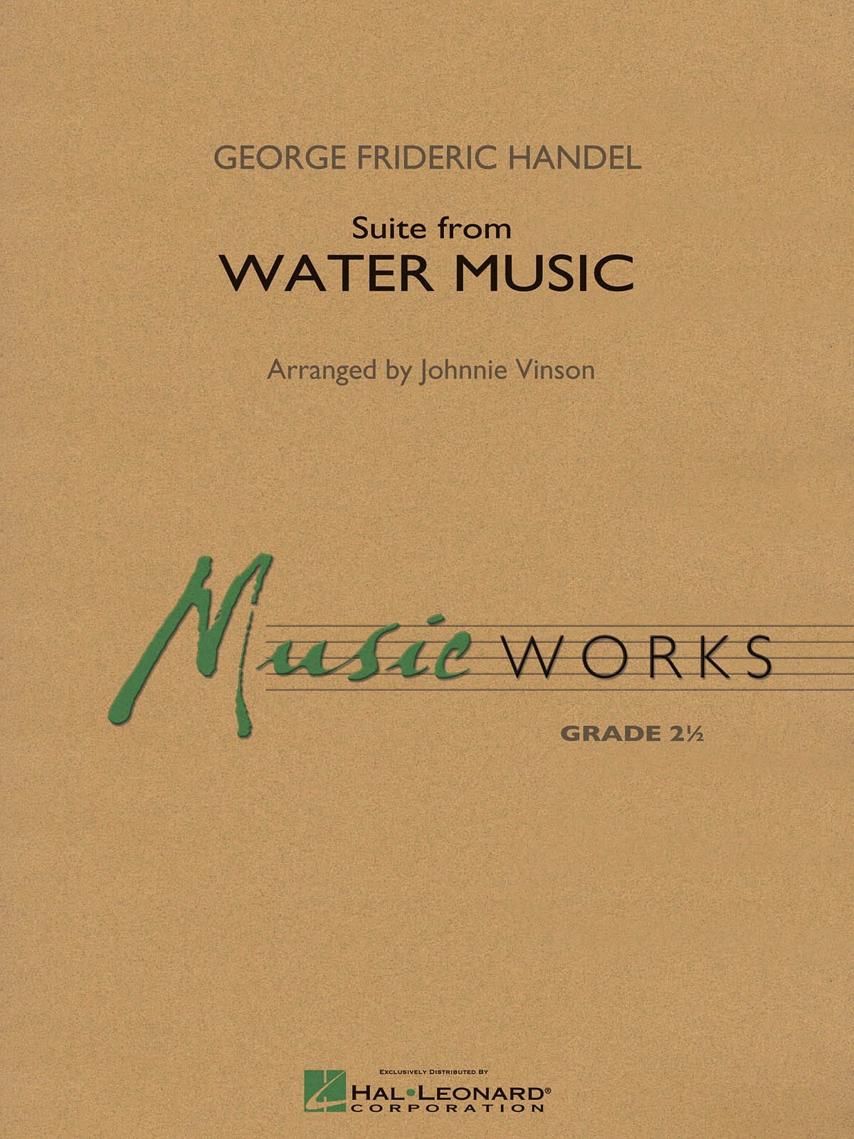 Suite from Water Music HAENDEL Partition ENSEMBLES, BANDS