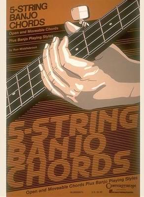 5-String Banjo Chord Chart Ron Middlebrook Partition Guitare
