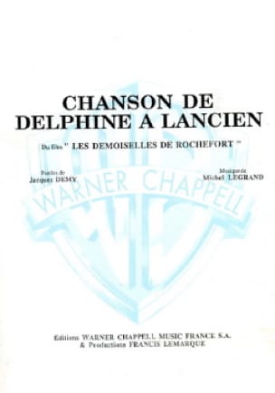 Chanson de Delphine A Lancien - Michel Legrand - Partition