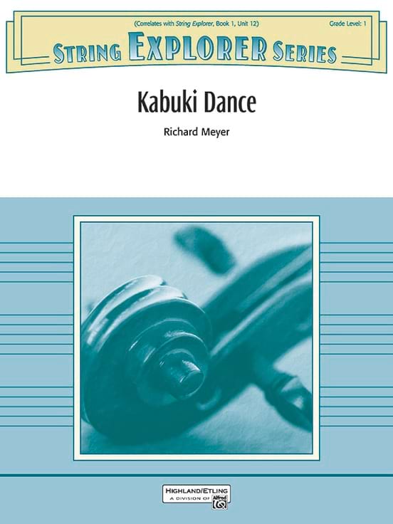 Kabuki Dance Richard Meyer Partition