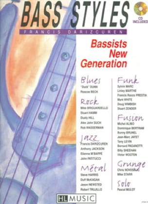 Bass Styles Francis Darizcuren Partition Guitare