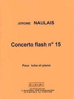 Concerto flash n° 15 Jérôme Naulais Partition Tuba