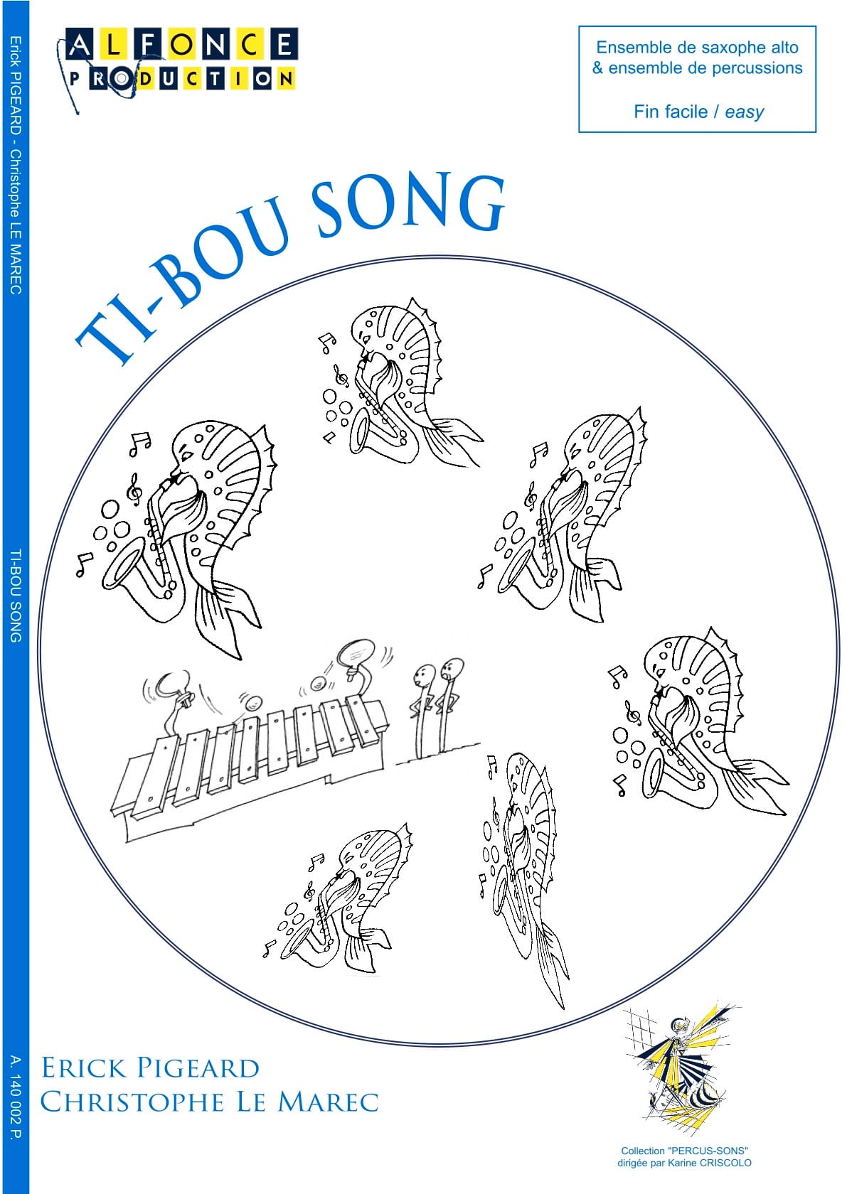 Ti-Bou Song - Erick Pigeard & Christophe Le Marec - Partition