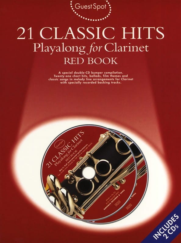 Guest Spot - Red Book 21 Classic Hits Playalong For Clarinet - 