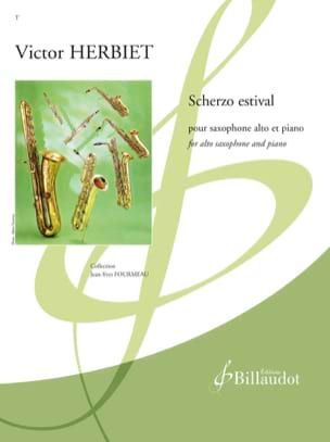 Scherzo estival Victor Herbiet Partition Saxophone