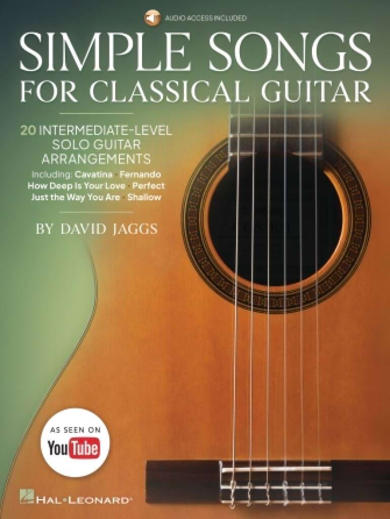 Simple Songs for Classical Guitar Partition Pop / Rock