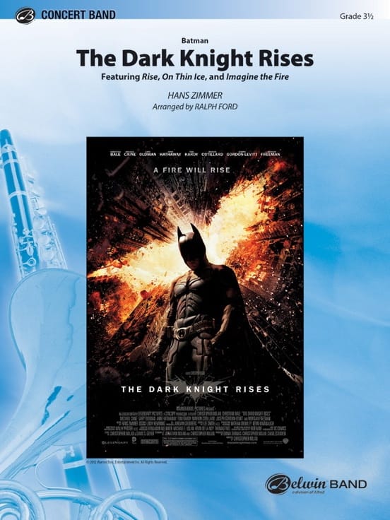 Batman: The Dark Knight Rises Hans Zimmer Partition ENSEMBLES, BANDS