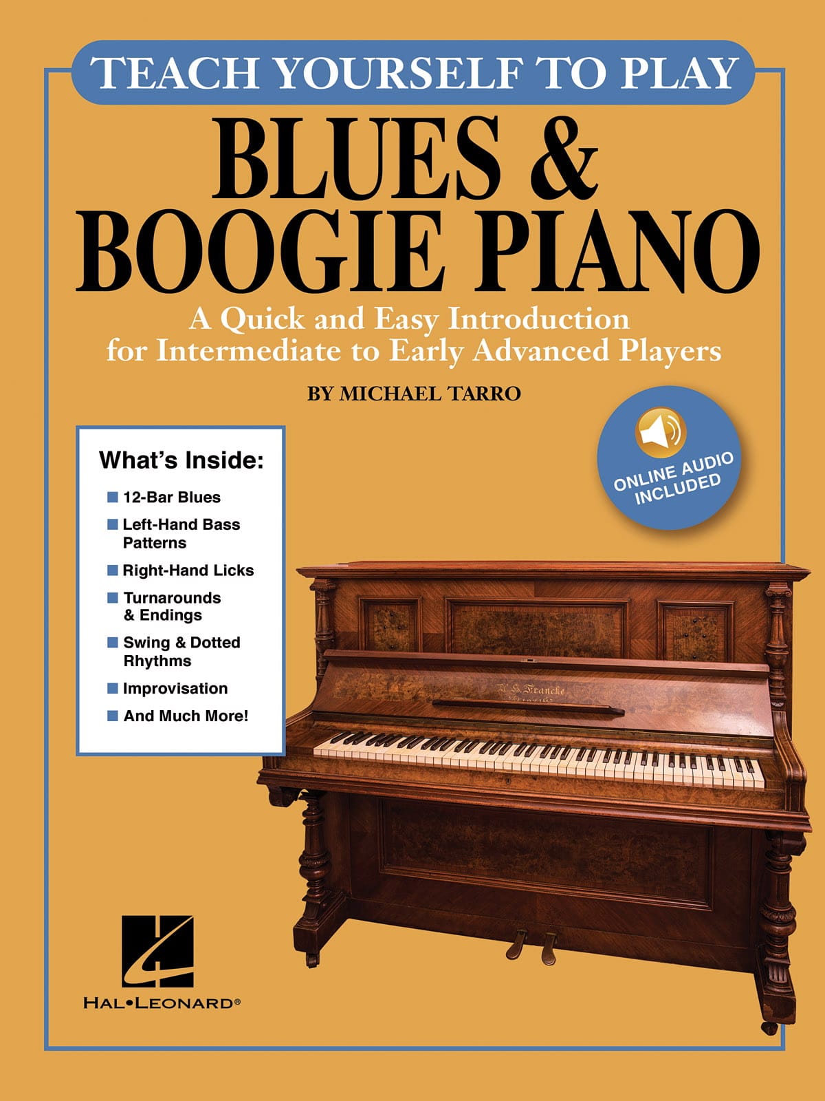 Teach Yourself to Play Piano - Blues & Boogie Piano Partition Jazz