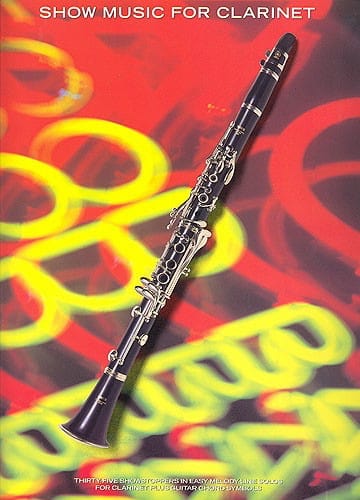 Show music for clarinet Partition Clarinette