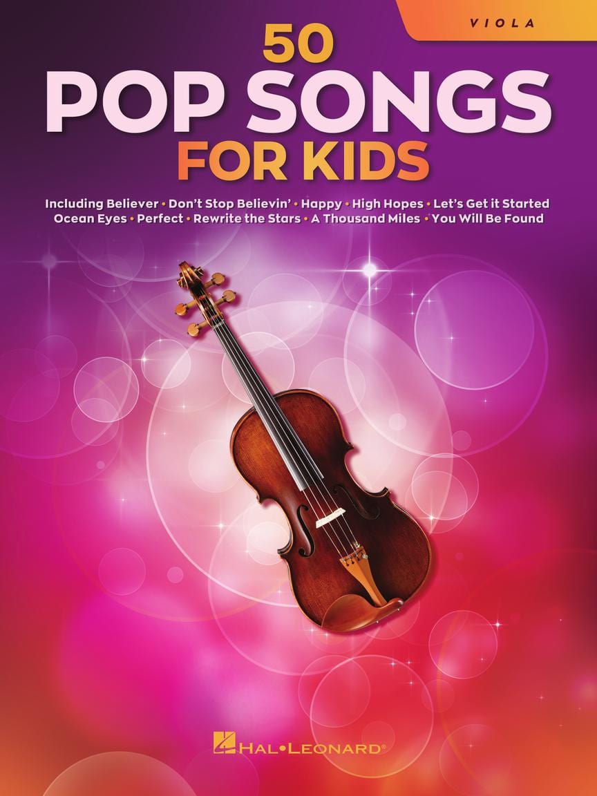 50 Pop Songs for Kids - Alto Partition Alto