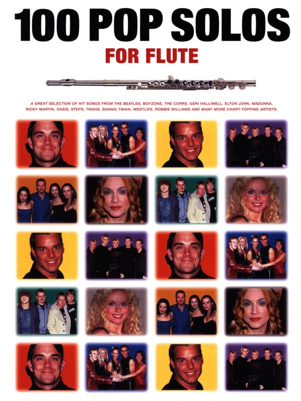 100 Pop Solos For Flute Partition Flûte traversière