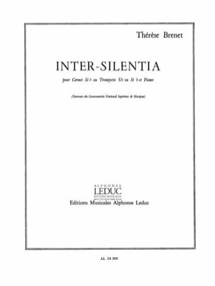Inter-Silentia Thérèse Brenet Partition Trompette