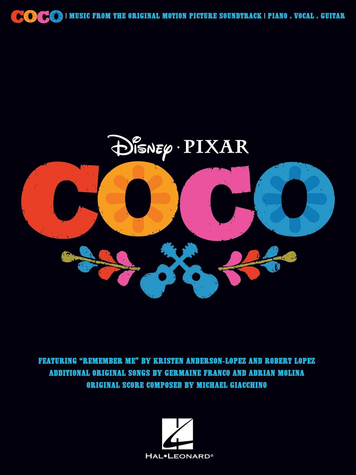 Coco - Musique du Film DISNEY / PIXAR Partition Musique de film
