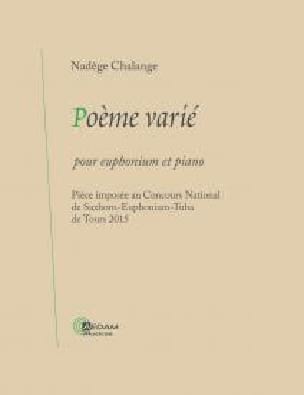Poème varié - Nadège Chalange - Partition - Tuba