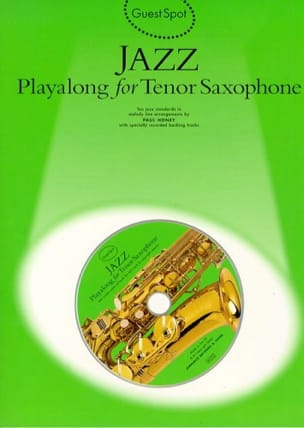 Guest Spot - Jazz playalong for tenor saxophone Partition Saxophone