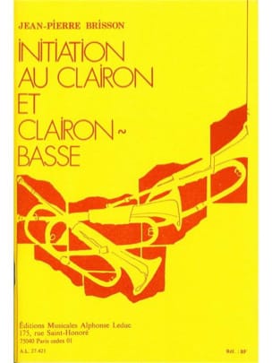Initiation au Clairon Brisson Partition Trompette