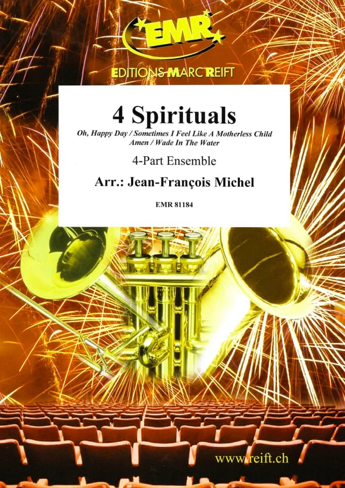 4 Spirituals - 4-Part Ensemble Partition