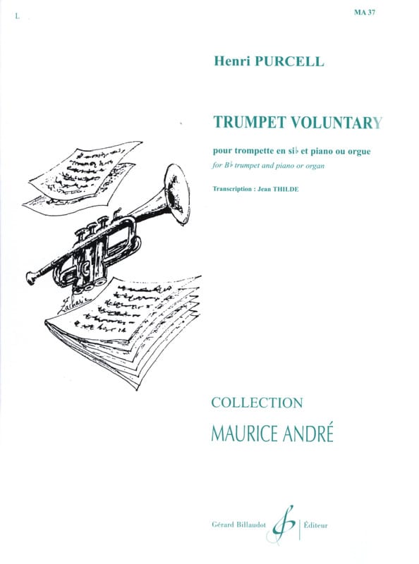 Trumpet Voluntary PURCELL Partition Trompette