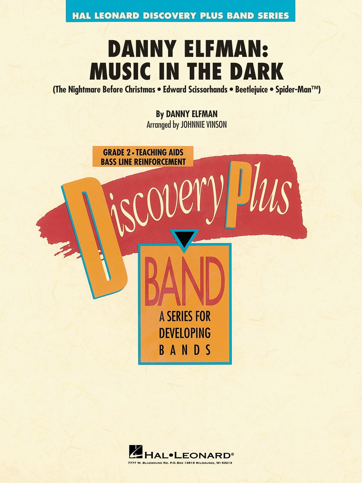 Music in the Dark Elfman Danny Partition ENSEMBLES, BANDS