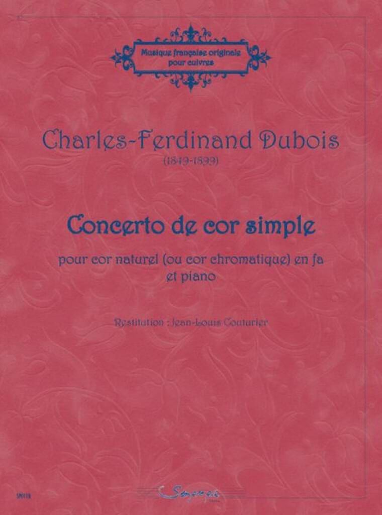 Concerto de Cor Simple Dubois Charles-Ferdinand Partition