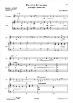 Un recit de corsaire Pascal Proust Partition Trompette