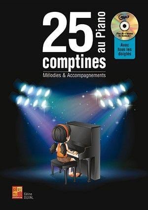 25 comptines au piano Partition Piano