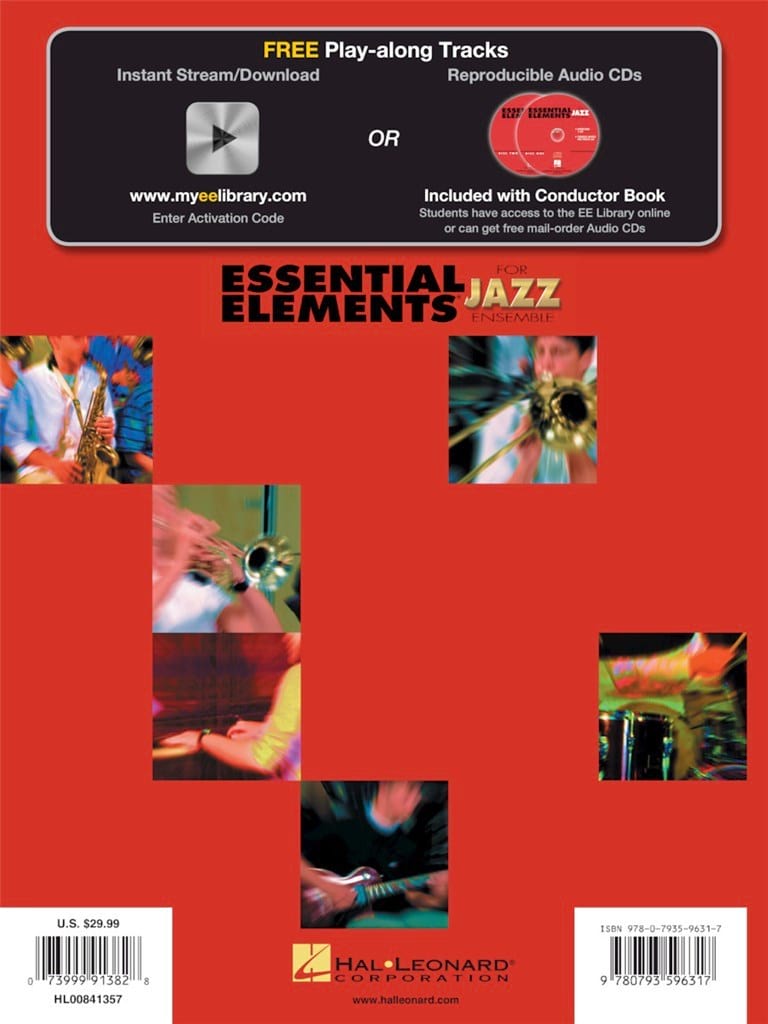 Essential Elements for Jazz Ensemble (Conductor) Partition