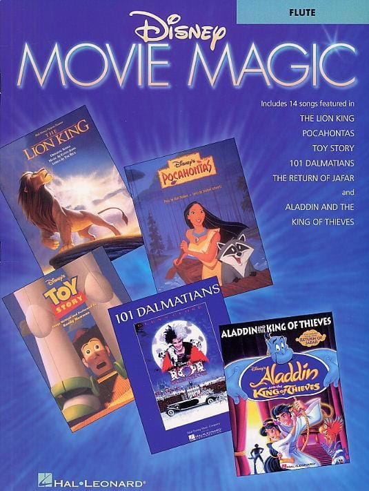Disney Movie Magic DISNEY Partition Flûte traversière