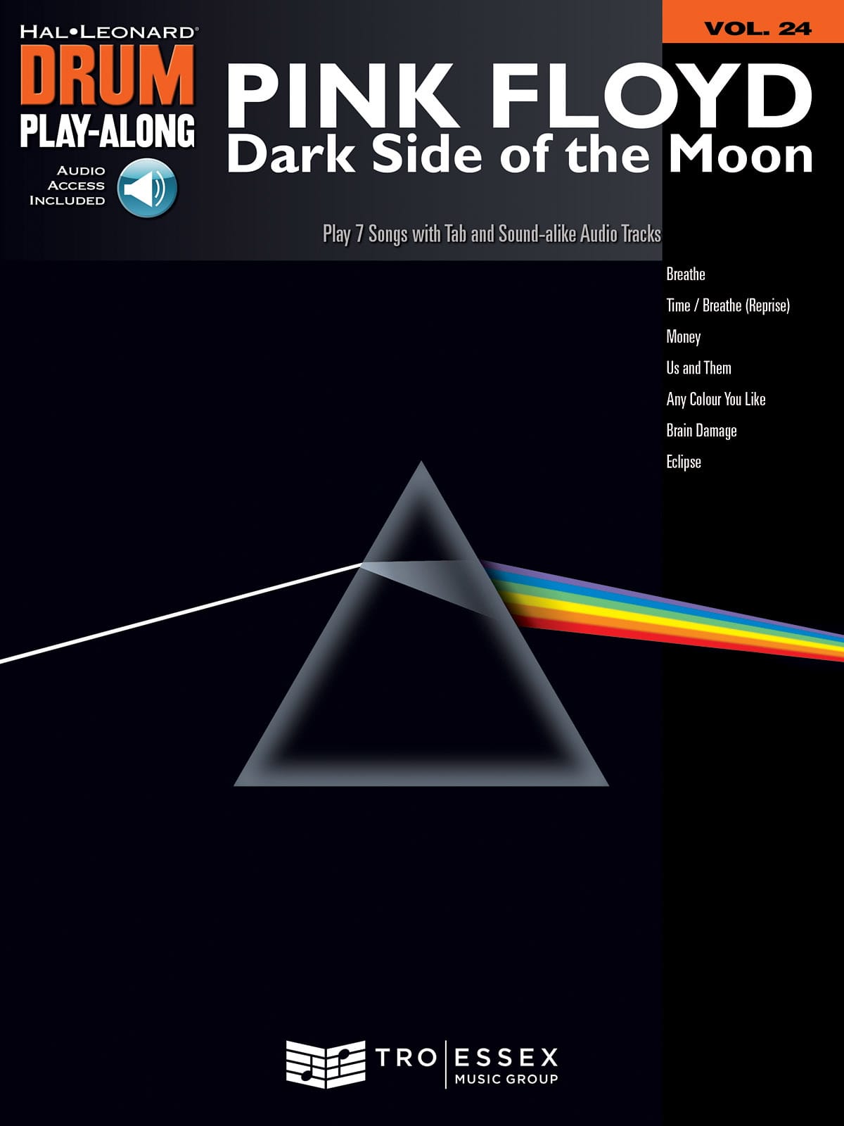 Drum play-along volume 24 - Dark side of the moon - Pink Floyd