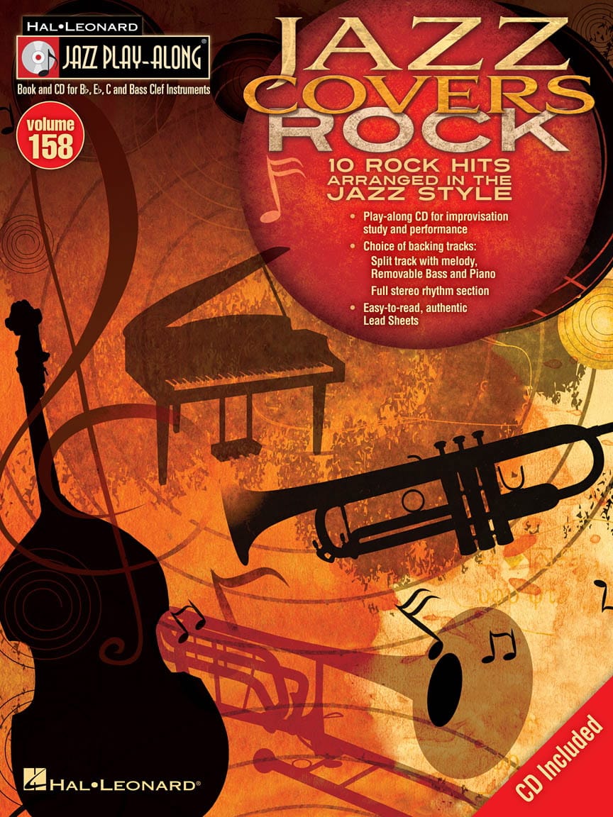 Jazz Play-Along Volume 158 - Jazz Covers Rock Partition Jazz