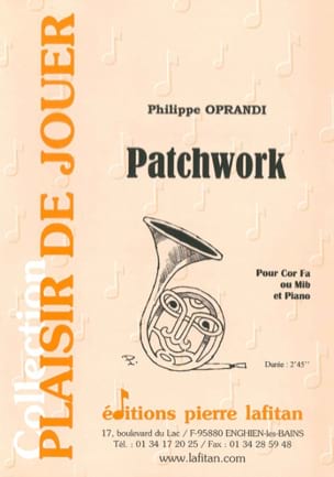 Patchwork Philippe Oprandi Partition Cor