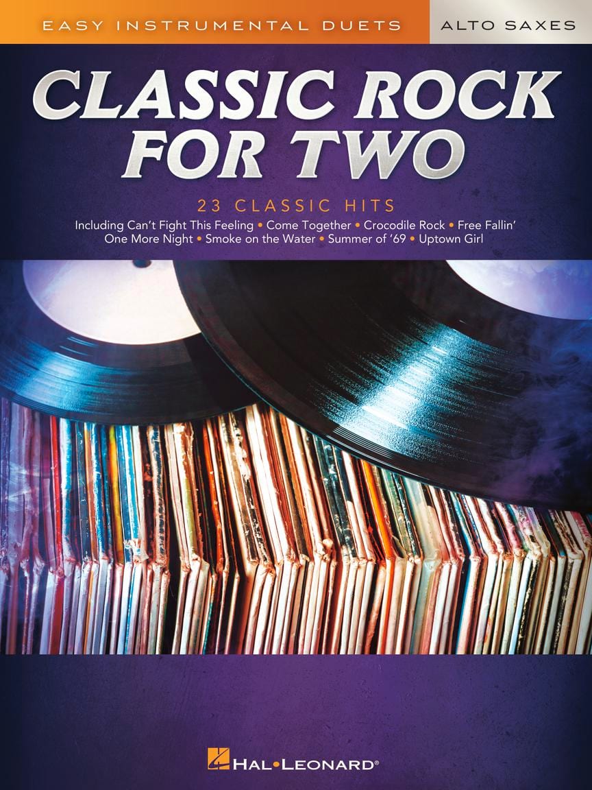 Classic Rock for Two Alto Saxes Partition Saxophone