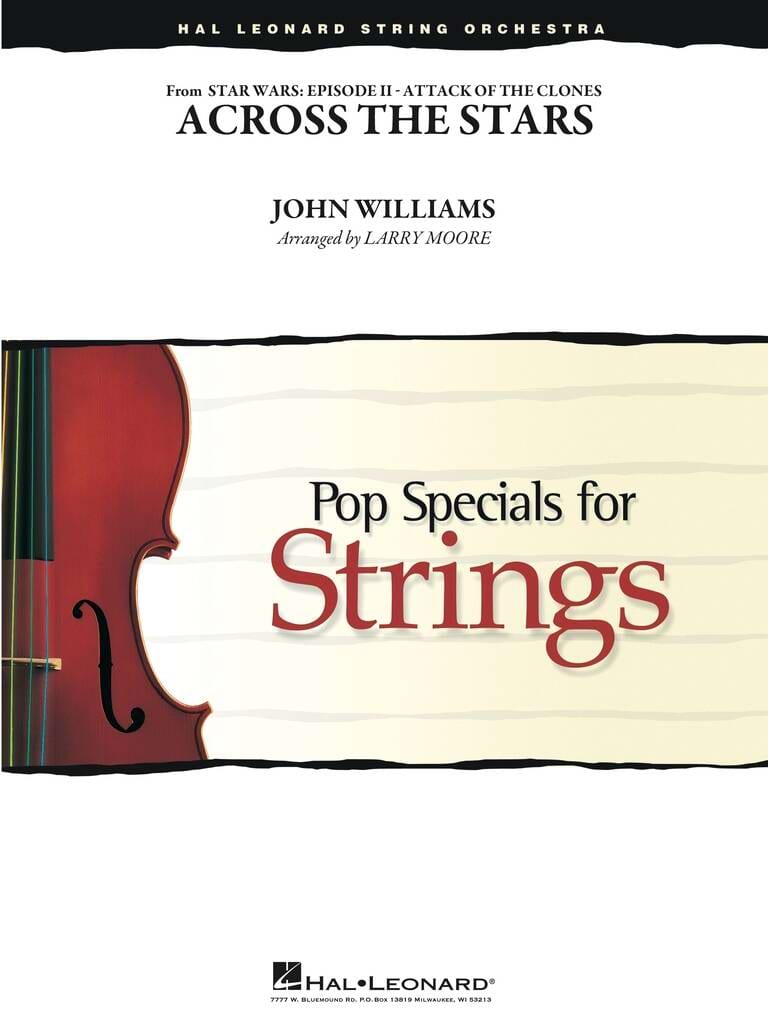 Across the Stars John Williams Partition Ensembles, Bands