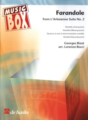 Farandole l'arlesienne suite n° 2 - music box - BIZET - Partition