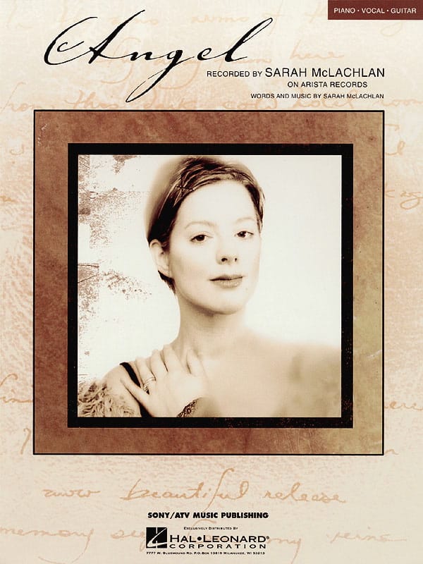 Angel. Format Sarah Mclachlan Partition Jazz