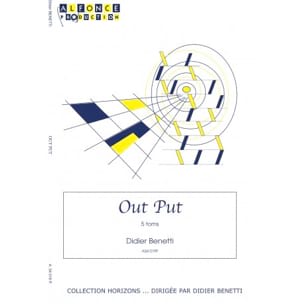 Out Put Didier Benetti Partition Ensemble de percussions