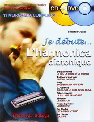 Je Débute l'Harmonica Diatonique Partition Musique du monde