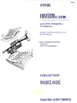 Concerto En Sib HAENDEL Partition Trompette