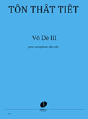 Vô Dè III Tôn Thât Tiet Partition Saxophone