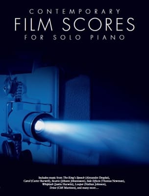 Contemporary Film Scores For Solo Piano Partition Musique de film