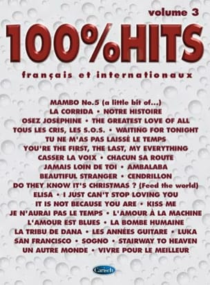 100% hits volume 3 Partition Chanson française