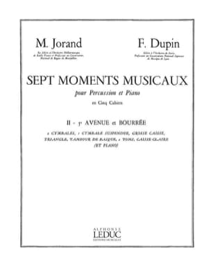 7 Moments Musicaux Volume 2 - 5e Avenue Et Bourrée