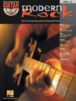 Guitar Play-Along Volume 5 - Modern Rock Partition Pop / Rock