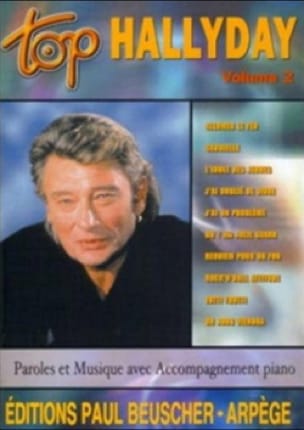 Top Hallyday Volume 2 Johnny Hallyday Partition Chanson française