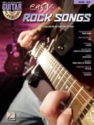 Guitar Play-Along Volume 82 - Easy Rock Songs Partition Pop / Rock