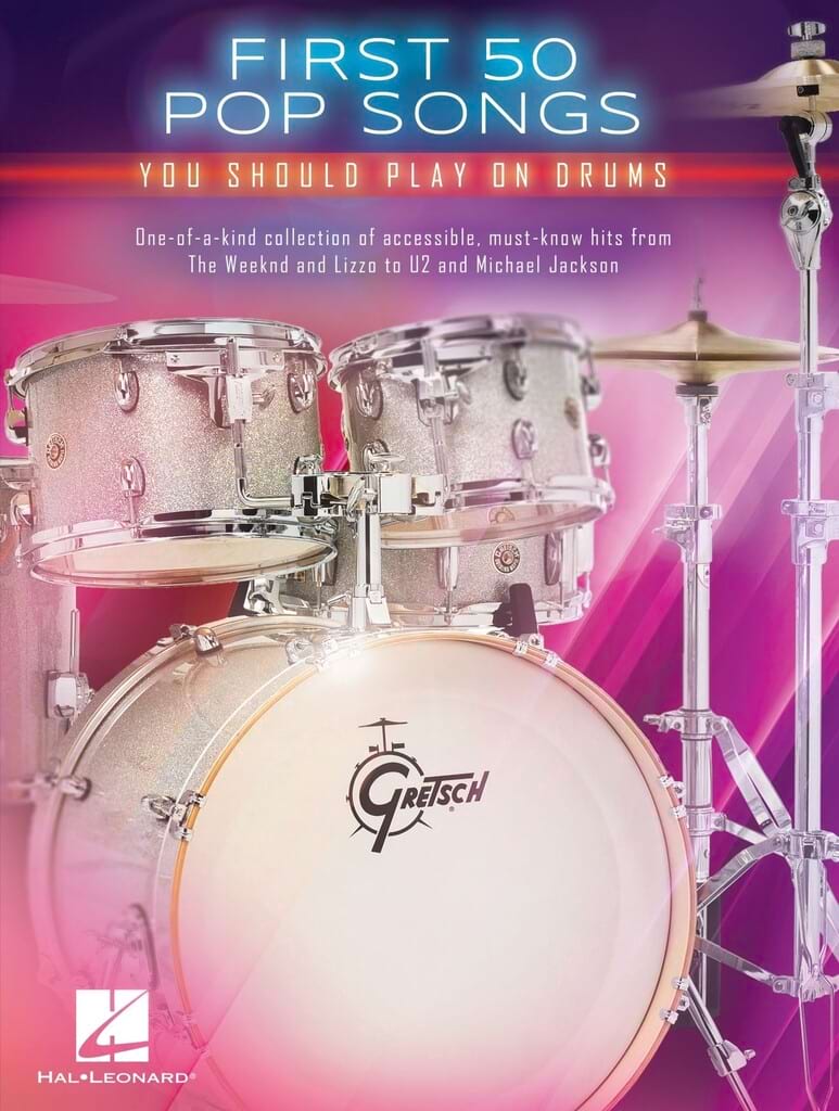 First 50 Pop Songs You Should Play on Drums Partition