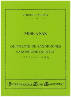 Mise A Sax Jérôme Naulais Partition Saxophone