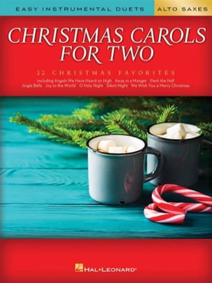 Christmas Carols for Two Alto Saxes Noël Partition Saxophone