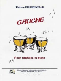 Gauche Thierry Deleruyelle Partition Timbales